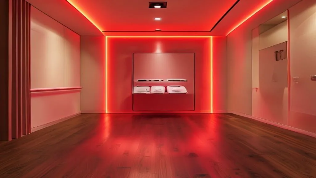 Red light therapy suite at Bespoke Aesthetics in Gainesville