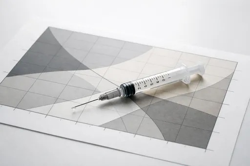 Conceptual image representing conservative filler dosing and injector planning during consultation